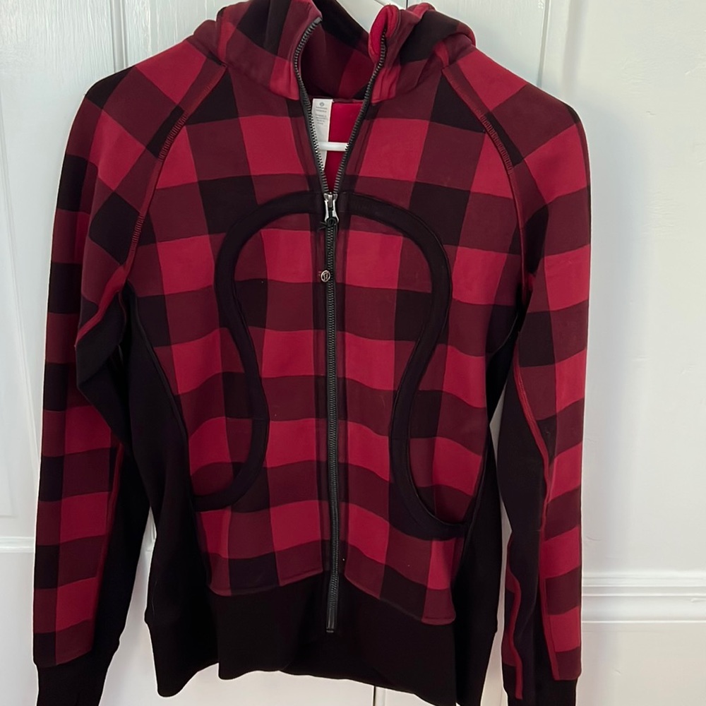 Lululemon Scuba Hoodie-Rare Buffalo Check